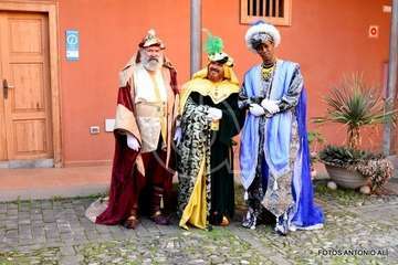 La magia de los Reyes Magos aterriza en Telde (Foto Antonio Alí y TA)